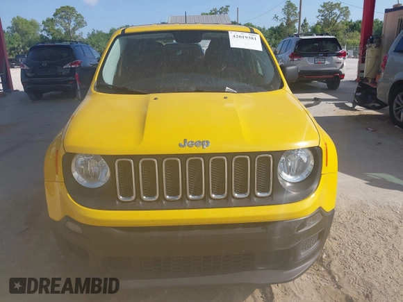 2017 Jeep Renegade Sport z VIN ZACCJAAB8HPE52736, wystawiony jako IAAI lot #42019381 z przebiegiem 96 757 mil mil oraz . Historia ofert i sprzedaży dostępna na DreamBid. Obrazek 12.