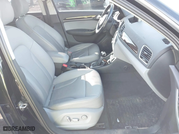 2016 Audi Q3 Premium Plus with VIN WA1EFCFS1GR011801, listed as a IAAI auction lot 41691273 with 126,554 mi miles. Bid and sale history available at carsss.com. Image 5.
