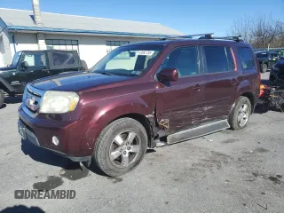 2009 Honda Pilot EX-L with VIN 5FNYF48549B029301, listed as a Copart auction lot 43062735 with 130,983 mi miles and Salvage Title. Bid and sale history available at carsss.com. Image 1.