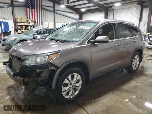 2013 Honda CR-V EX-L z VIN 5J6RM4H75DL024667, wystawiony jako Copart lot #45084285 z przebiegiem 78 436 mil mil oraz Szkoda całkowita • Salvage title. Historia ofert i sprzedaży dostępna na DreamBid. Obrazek 1.
