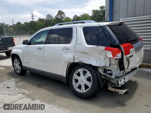 2016 GMC Terrain SLT z VIN 2GKALPEK9G6118262, wystawiony jako Copart lot #55845375 z przebiegiem 87 224 mil mil oraz Szkoda całkowita • Salvage title. Historia ofert i sprzedaży dostępna na DreamBid. Obrazek 2.
