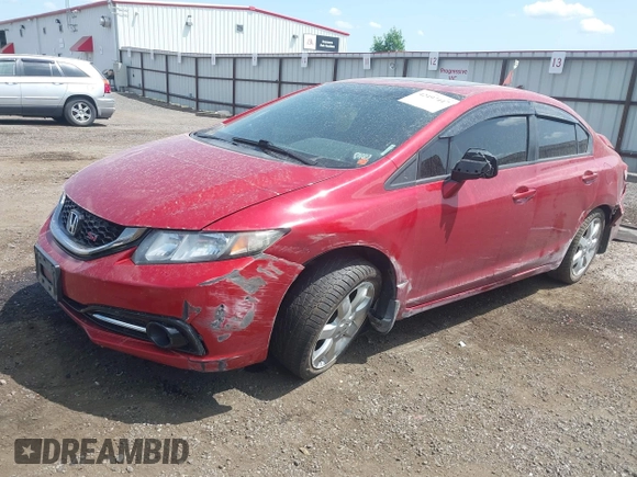2013 Honda Civic Si with VIN 2HGFB6E58DH701335, listed as a IAAI auction lot 42497447 with 164,724 mi miles and . Bid and sale history available at DreamBid. Image 2.
