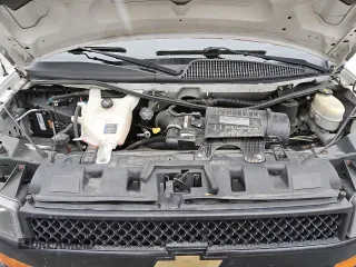 2018 Chevrolet Express Cargo Van with VIN 1GCWGAFG1J1176566, listed as a Copart auction lot 43600135 with 195,553 mi miles and Clean Title. Bid and sale history available at carsss.com. Image 12.