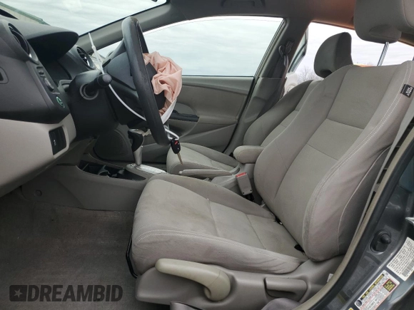 2012 Honda Insight LX with VIN JHMZE2H50CS003217, listed as a Copart auction lot 47982725 with 168,382 mi miles and Salvage title. Bid and sale history available at DreamBid. Image 7.