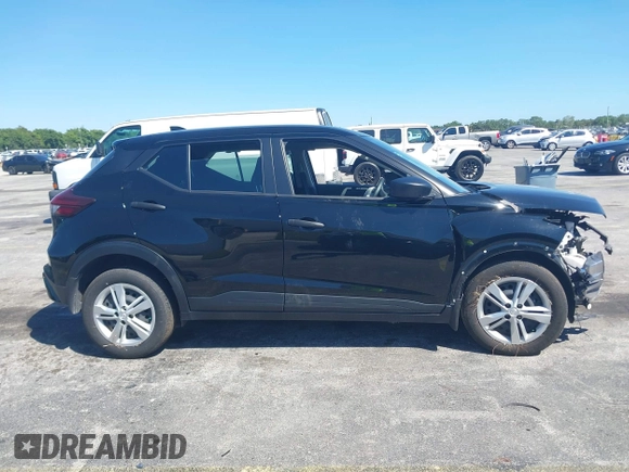 2023 Nissan Kicks S with VIN 3N1CP5BV3PL568953, listed as a IAAI auction lot 41747147 with 26,861 mi miles. Bid and sale history available at carsss.com. Image 14.