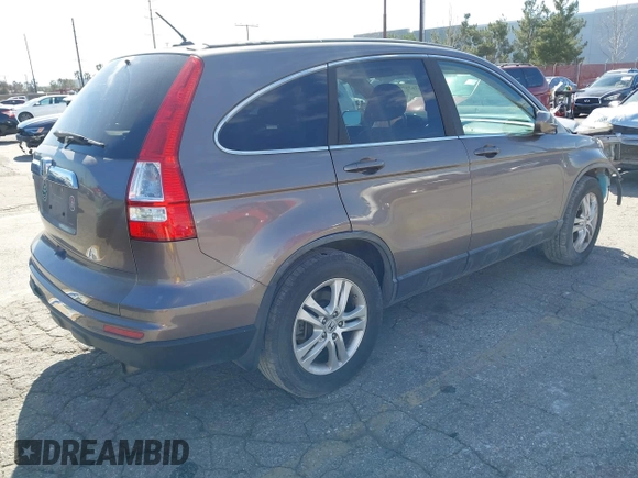 2011 Honda CR-V EX-L with VIN 5J6RE3H70BL008848, listed as a IAAI auction lot 41625762 with 156,240 mi miles. Bid and sale history available at carsss.com. Image 4.