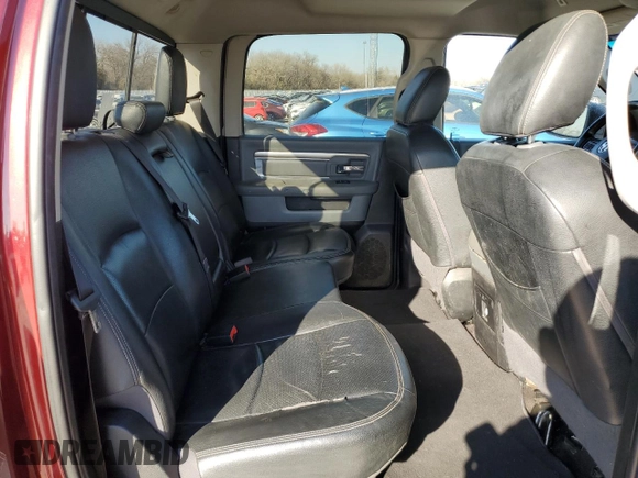 2018 Ram 1500 Big Horn with VIN 3C6RR6LT0JG145890, listed as a Copart auction lot 41678025 with 156,380 mi miles and Salvage title. Bid and sale history available at DreamBid. Image 10.
