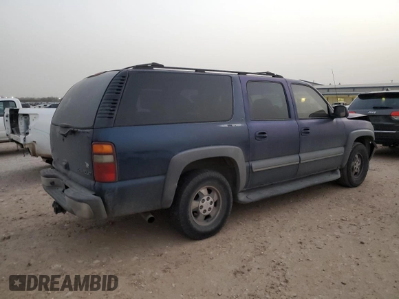 2002 Chevrolet Suburban LT with VIN 1GNEC16Z32J325173, listed as a Copart auction lot 47733995 with 285,589 mi miles and Salvage Title. Bid and sale history available at carsss.com. Image 3.
