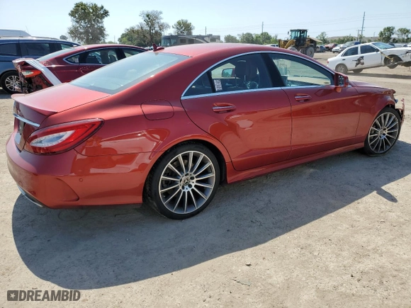 2018 Mercedes-Benz CLS-Class CLS 550 with VIN WDDLJ7DB0JA205320, listed as a Copart auction lot 51053363 with 71,021 mi miles. Bid and sale history available at carsss.com. Image 3.