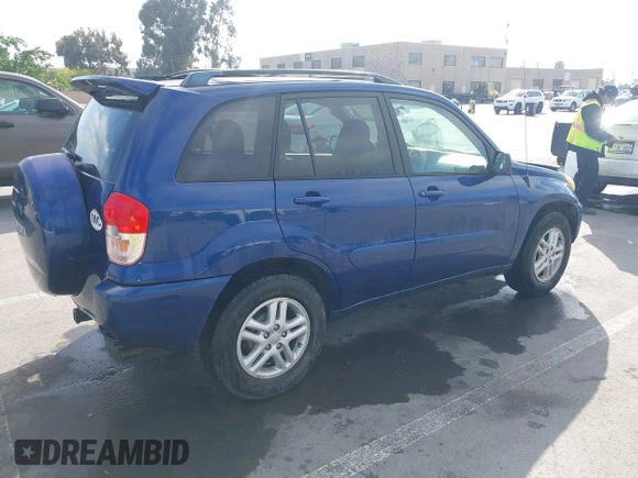 2003 Toyota RAV4 with VIN JTEGH20V630113868, listed as a IAAI auction lot 42091639 with 167,781 mi miles. Bid and sale history available at carsss.com. Image 4.