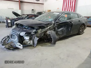 2018 Chevrolet Malibu LT z VIN 1G1ZD5ST0JF136314, wystawiony jako Copart lot #52704745 z przebiegiem Nie podano mil oraz Szkoda całkowita • Salvage title. Historia ofert i sprzedaży dostępna na DreamBid. Obrazek 1.