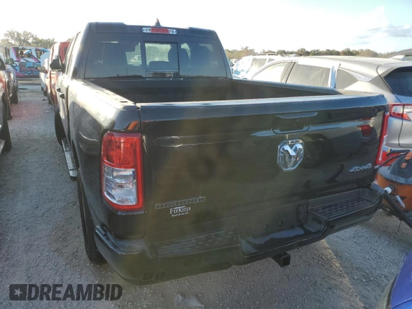 2023 Ram 1500 Big Horn with VIN 1C6RRFBG9PN519532, listed as a Copart auction lot 73810574 with 0 mi miles and Non Repairable. Bid and sale history available at carsss.com. Image 6.