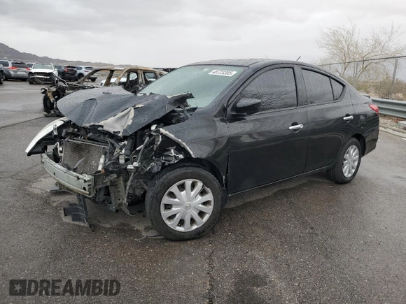 2015 Nissan Versa SV with VIN 3N1CN7AP3FL937572, listed as a Copart auction lot 48723205 with 207,784 mi miles and Salvage Title. Bid and sale history available at carsss.com. Image 1.