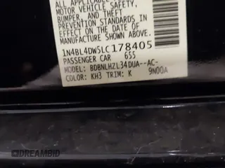 2020 Nissan Altima SV z VIN 1N4BL4DW5LC178405, wystawiony jako IAAI lot #41311480 z przebiegiem 63 310 mil mil oraz . Historia ofert i sprzedaży dostępna na DreamBid. Obrazek 9.