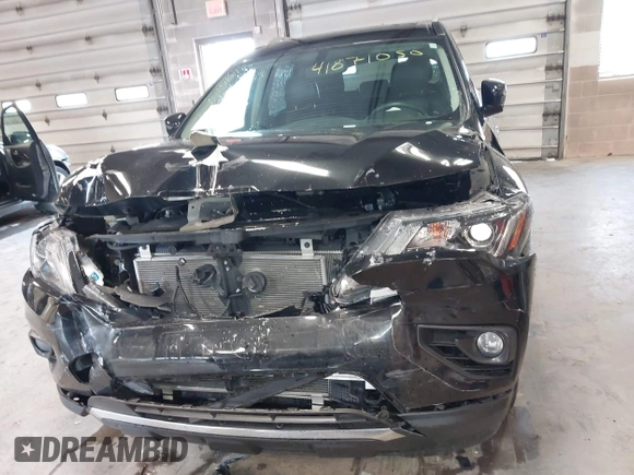 2017 Nissan Pathfinder Platinum with VIN 5N1DR2MM1HC632396, listed as a IAAI auction lot 41871050 with 53,419 mi miles and . Bid and sale history available at DreamBid. Image 12.