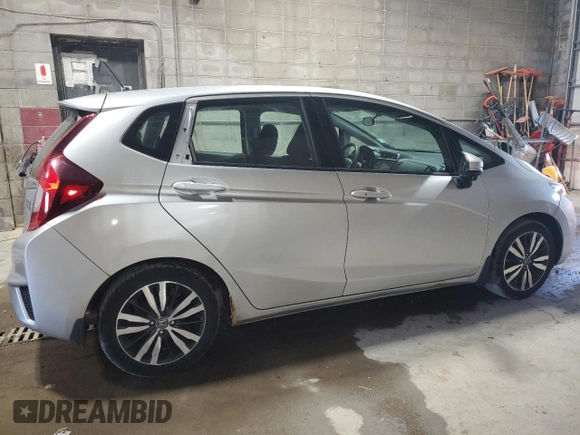 2015 Honda Fit EX-L with VIN 3HGGK5H81FM724237, listed as a Copart auction lot 58568174 with 96,854 mi miles and Clean Title. Bid and sale history available at DreamBid. Image 3.