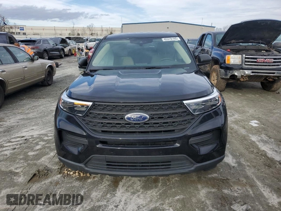2021 Ford Explorer with VIN 1FMSK7BH6MGA26884, listed as a Copart auction lot 45378165 with 67,407 mi miles and Salvage Title. Bid and sale history available at carsss.com. Image 5.