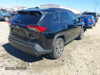 2020 Toyota RAV4 XLE Premium with VIN 2T3C1RFV3LC049230, listed as a IAAI auction lot 41828346 with 62,820 mi miles. Bid and sale history available at carsss.com. Image 4.