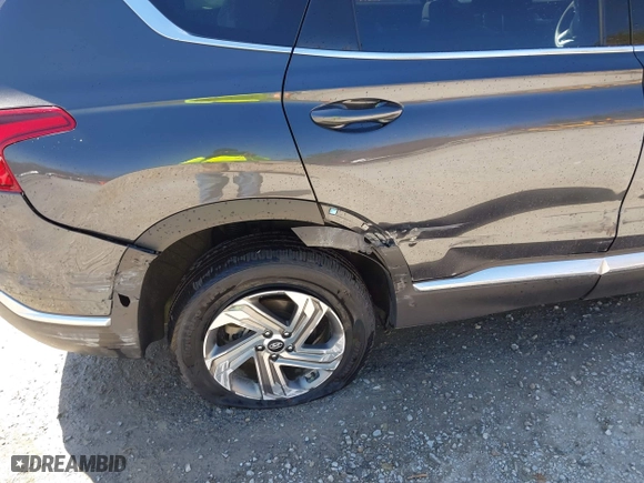 2021 Hyundai Santa Fe SEL with VIN 5NMS2DAJ6MH346514, listed as a IAAI auction lot 41829956 with 95,813 mi miles. Bid and sale history available at carsss.com. Image 20.