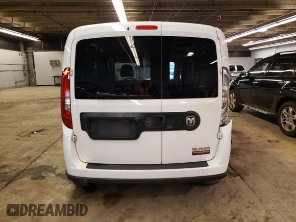 2019 Ram ProMaster City Cargo Tradesman SLT with VIN ZFBHRFBB9K6M25827, listed as a Copart auction lot 37883194 with 137,116 mi miles and . Bid and sale history available at DreamBid. Image 6.