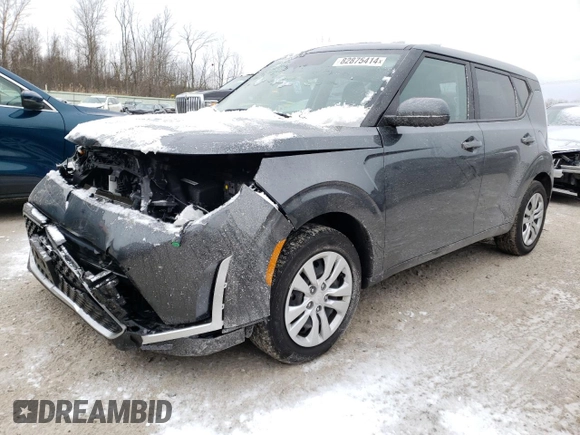 2023 Kia Soul LX with VIN KNDJ23AU3P7202964, listed as a Copart auction lot 82875414 with 9,661 mi miles and Non Repairable. Bid and sale history available at DreamBid. Image 1.