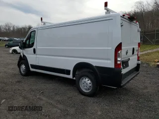 2023 Ram ProMaster Cargo with VIN 3C6LRVVG3PE527237, listed as a Copart auction lot 45252854 with 24,904 mi miles and Salvage Title. Bid and sale history available at DreamBid. Image 2.