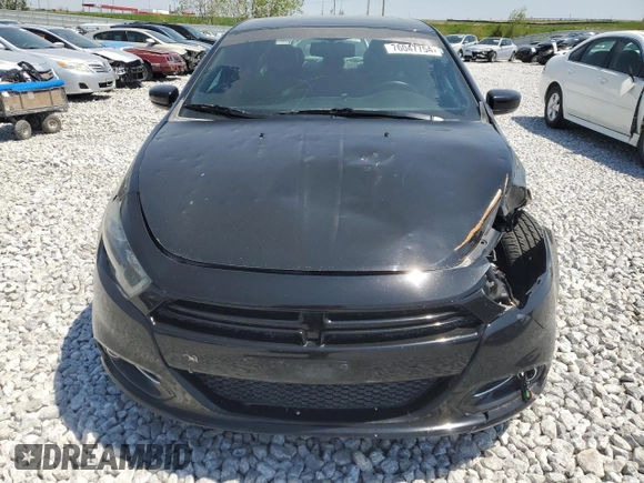 2014 Dodge Dart GT with VIN 1C3CDFEBXED866761, listed as a Copart auction lot 76047754 with 113,311 mi miles and Salvage title. Bid and sale history available at DreamBid. Image 5.