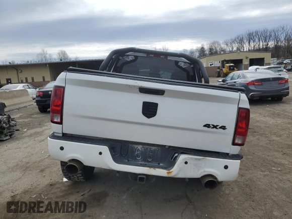 2014 Ram 1500 Tradesman with VIN 1C6RR7FT4ES299860, listed as a Copart auction lot 51069095 with 0 mi miles and Salvage Title. Bid and sale history available at carsss.com. Image 6.