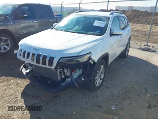 2020 Jeep Cherokee Latitude with VIN 1C4PJLCB2LD629458, listed as a IAAI auction lot 41616505 with 55,651 mi miles. Bid and sale history available at carsss.com. Image 17.