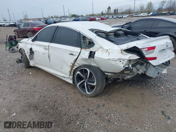 2020 Honda Accord Sport with VIN 1HGCV2F33LA028905, listed as a IAAI auction lot 41937603 with 40,876 mi miles and . Bid and sale history available at DreamBid. Image 3.