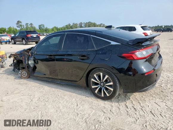 2024 Honda Civic EX-L z VIN 19XFL1H79RE021846, wystawiony jako Copart lot #58042795 z przebiegiem 2 587 mil mil oraz Szkoda całkowita • Salvage title. Historia ofert i sprzedaży dostępna na DreamBid. Obrazek 2.