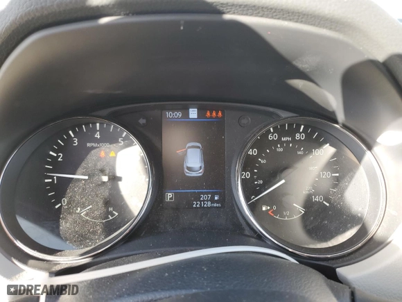 2021 Nissan Rogue Sport SL with VIN JN1BJ1CW8MW422745, listed as a Copart auction lot 86637624 with 22,128 mi miles and Salvage Title. Bid and sale history available at carsss.com. Image 9.