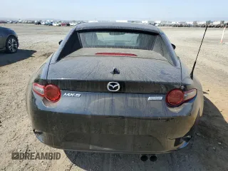 2017 Mazda MX-5 Miata RF Grand Touring with VIN JM1NDAM73H0104498, listed as a Copart auction lot 71321294 with 85,810 mi miles and Salvage Title. Bid and sale history available at carsss.com. Image 6.