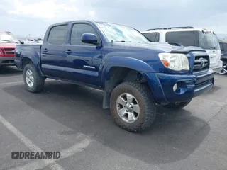 2008 Toyota Tacoma PreRunner with VIN 3TMJU62N68M062757, listed as a IAAI auction lot 42618440 with 201,422 mi miles and . Bid and sale history available at DreamBid. Image 1.