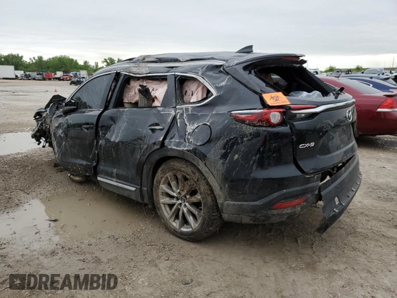 2018 Mazda CX-9 Grand Touring with VIN JM3TCADY2J0208464, listed as a Copart auction lot 55214645 with Not provided miles and Salvage title. Bid and sale history available at DreamBid. Image 2.