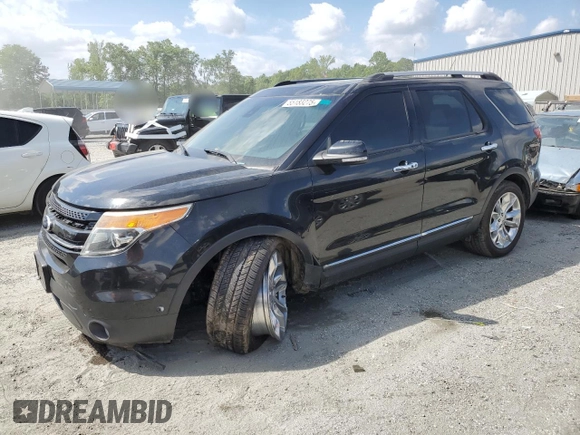 2014 Ford Explorer Limited z VIN 1FM5K7F81EGA58330, wystawiony jako Copart lot #55183275 z przebiegiem 151 174 mil mil oraz Szkoda całkowita • Salvage title. Historia ofert i sprzedaży dostępna na DreamBid. Obrazek 1.