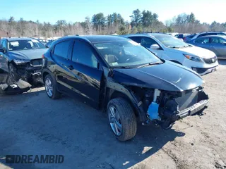 2020 Honda HR-V EX with VIN 3CZRU6H55LM707587, listed as a IAAI auction lot 41601932 with 44,102 mi miles. Bid and sale history available at carsss.com. Image 1.