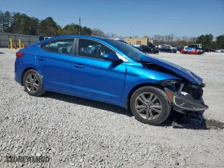 2018 Hyundai Elantra SEL with VIN 5NPD84LF9JH398587, listed as a Copart auction lot 50587155 with 48,380 mi miles and Salvage Title. Bid and sale history available at carsss.com. Image 4.
