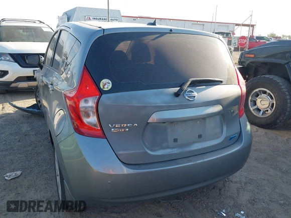 2015 Nissan Note SV with VIN 3N1CE2CP4FL388514, listed as a IAAI auction lot 42051819 with 89,249 mi miles and . Bid and sale history available at DreamBid. Image 3.