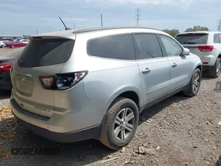 2015 Chevrolet Traverse LT with VIN 1GNKVGKDXFJ388478, listed as a IAAI auction lot 41914314 with 188,141 mi miles and . Bid and sale history available at DreamBid. Image 4.