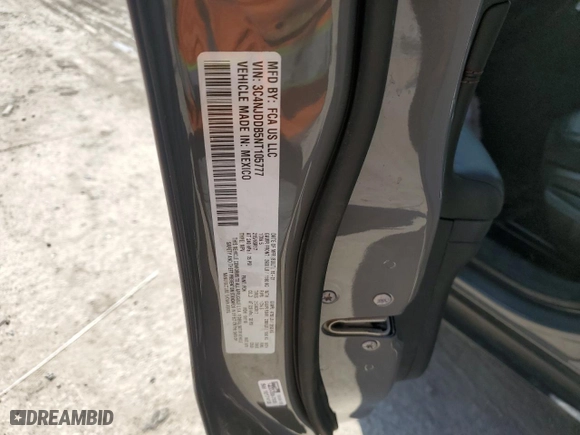 2022 Jeep Compass Trailhawk with VIN 3C4NJDDB5NT105777, listed as a Copart auction lot 48858405 with 46,010 mi miles and Salvage Title. Bid and sale history available at carsss.com. Image 12.