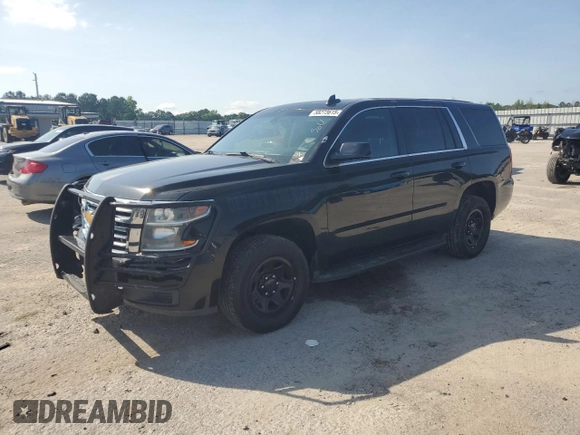 2020 Chevrolet Tahoe Commercial with VIN 1GNLCDEC2LR228006, listed as a Copart auction lot 58273615 with 121,544 mi miles and Clean title. Bid and sale history available at DreamBid. Image 1.