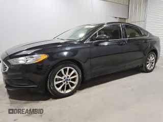2017 Ford Fusion SE with VIN 3FA6P0H70HR393099, listed as a Copart auction lot 50997625 with 105,125 mi miles and Clean Title. Bid and sale history available at carsss.com. Image 1.