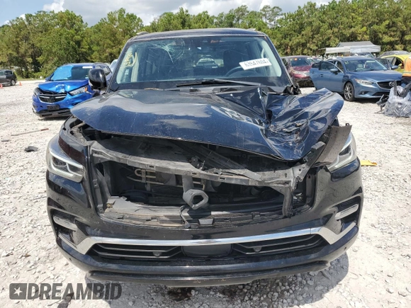 2020 Infiniti QX80 LUXE with VIN JN8AZ2NF6L9704744, listed as a Copart auction lot 63547604 with 89,702 mi miles and Salvage Title. Bid and sale history available at carsss.com. Image 5.