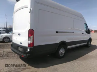 2023 Ford Transit Cargo with VIN 1FTBR3U80PKA69432, listed as a IAAI auction lot 41939700 with 48,158 mi miles and . Bid and sale history available at DreamBid. Image 4.