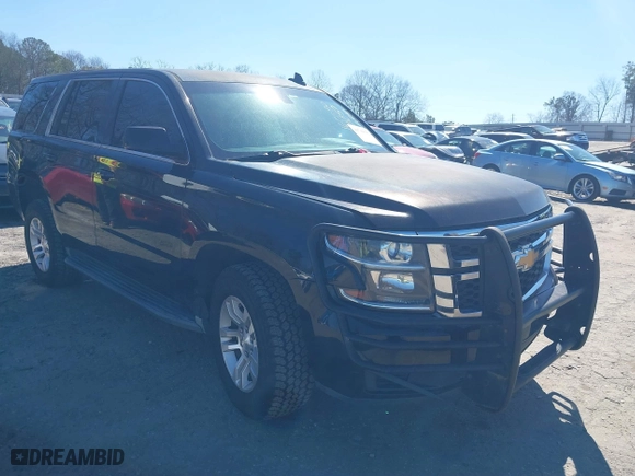 2016 Chevrolet Tahoe Commercial with VIN 1GNSKFEC0GR271243, listed as a IAAI auction lot 41744341 with 189,878 mi miles. Bid and sale history available at carsss.com. Image 1.
