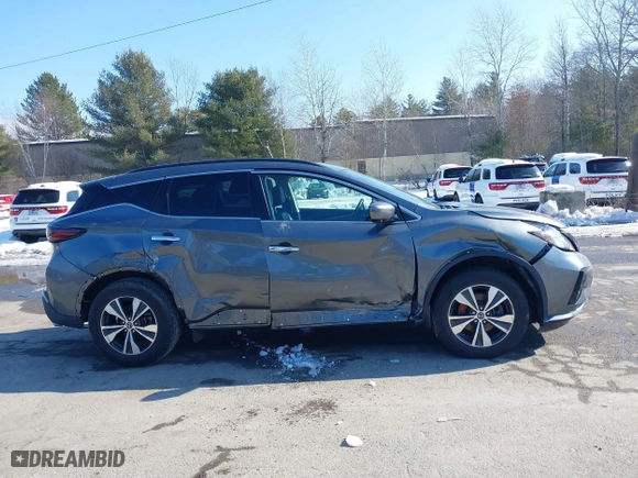 2020 Nissan Murano SV with VIN 5N1AZ2BS3LN100956, listed as a IAAI auction lot 41633618 with 84,375 mi miles. Bid and sale history available at carsss.com. Image 13.