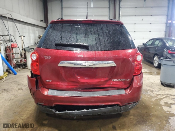 2010 Chevrolet Equinox LT w/1LT with VIN 2CNFLEEWXA6352731, listed as a Copart auction lot 49646925 with 130,588 mi miles and Salvage Title. Bid and sale history available at carsss.com. Image 6.