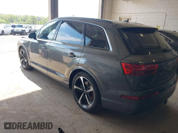 2019 Audi Q7 Prestige z VIN WA1VABF78KD018836, wystawiony jako IAAI lot #42189206 z przebiegiem 83 737 mil mil oraz . Historia ofert i sprzedaży dostępna na DreamBid. Obrazek 3.