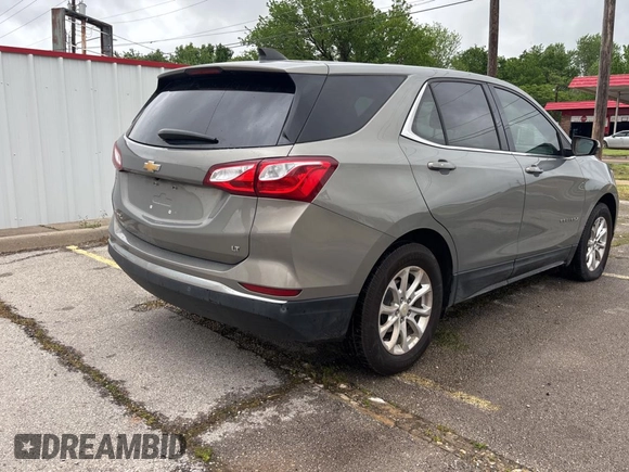 2018 Chevrolet Equinox LT with VIN 3GNAXJEV8JS613740, listed as a Copart auction lot 55264285 with 74,886 mi miles and Clean Title. Bid and sale history available at carsss.com. Image 4.